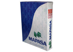 Folders mapasa t/carta crema caja c/100